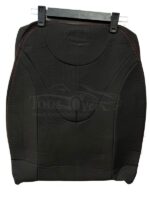 روکش صندلی ام وی ام ۱۱۰s MVM 110 new جنس پارچه برزنت مشکی دوخت قرمز