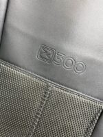 روکش صندلی آریو Z300 بغل چرم خارجی وسط پارچه اسپایس تنفسی طوسی کد 9015 - Image 5