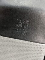 روکش صندلی ‌پژو 2008 چرم مشکی طوسی - Image 5