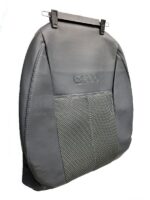 روکش صندلی آریو Z300 بغل چرم خارجی وسط پارچه اسپایس تنفسی طوسی کد 9015 - Image 3