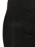 روکش صندلی ام وی ام ۱۱۰s MVM 110 new جنس پارچه برزنت مشکی دوخت قرمز - Image 4