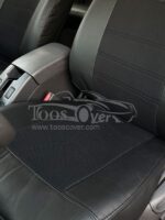 روکش صندلی نیسان رونیز چرم وسط پارچه کد4321 - Image 2