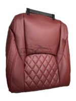 روکش صندلی تویوتا هایلوکس 2016 تا 2023 چرم زرشکی کد 1352 - Image 2