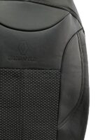 روکش صندلی رنو داستر چرم وسط پارچه مشکی - Image 2