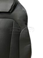 روکش صندلی خودرو جک کی ام سی KMC j7 چرم مشکی دوخت طوسی -کد 5051 - Image 2