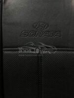 روکش صندلی هیوندا سوناتا nf قدیم 2006 تا 2011 چرم مشکی کد ۴۱۵۱ - Image 5