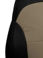 روکش صندلی خودرو ریگان کوپا چرم مشکی کرم - Image 2