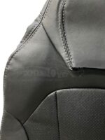 روکش صندلی خودرو جک کی ام سی KMC j7 چرم مشکی دوخت طوسی -کد 5051 - Image 5