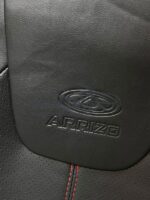 روکش صندلی خودرو چری آریزو 6 Arizzo چرم خارجی مشکی دوخت قرمز - کد 4058 - Image 3