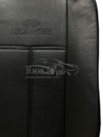 روکش صندلی هیوندا سوناتا nf قدیم 2006 تا 2011 چرم مشکی کد ۴۱۵۱ - Image 4