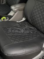 روکش صندلی خودرو کاپرا 1 چرم مشکی کد 1208 - Image 3