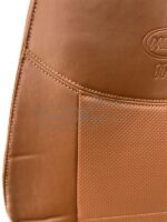 روکش صندلی ام وی ام ۱۱۰قدیم‌ MVM110 چرم مارون عسلی کد ۴۲۰۶ - Image 4