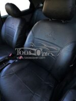 روکش صندلی سیتروئن زانتیا چرم خارجی مشکی کد 4312