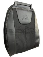 روکش صندلی MVM ام وی ام X22 و X22 پرو بغل چرم وسط پارچه رنگ مشکی دوخت مارون کد 9004 - Image 3