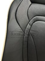روکش صندلی چری فونیکس FONIX FX چرم خارجی مشکی -کد 4013 - Image 2