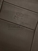 روکش صندلی خودرو هیوندا I20 چرم خارجی قهوه ای مشکی -کد 4121 - Image 4