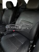 روکش صندلی برلیانس H330 و H320 چرم مشکی کد 4020