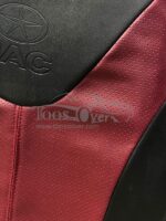 روکش صندلی جک J5 چرم مشکی زرشکی کد 295 - Image 3