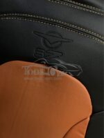 روکش صندلی هایما s7 چرم مشکی مارون کد 1157 - Image 5
