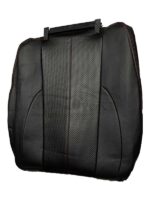 روکش صندلی هیوندا توسان و اسپورتیج 2007 تا 2010 چرم مشکی دوخت قرمز کد 4054 - Image 3