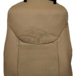 روکش صندلی هیوندا النترا 2011 تا 2016 عقب دو تکه چرم کرم کد 9092