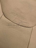 روکش صندلی هیوندا النترا 2011 تا 2016 عقب دو تکه چرم کرم کد 9092 - Image 4