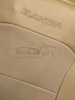 روکش صندلی هیوندا النترا 2017 تا 2019 چرم کرم کد 1618 - Image 4