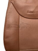 روکش صندلی هیوندا النترا 2011 تا 2016 عقب دو تکه چرم مارون عسلی - Image 2