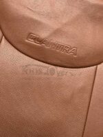 روکش صندلی هیوندا النترا 2011 تا 2016 عقب دو تکه چرم مارون عسلی - Image 3