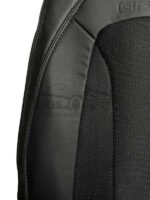 روکش صندلی خودرو کیا اپتیما 2011 تا 2013 چرم وسط پارچه اسپایس مشکی - Image 2