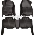 کفپوش لبه بلند نسل جدید پنج بعدی تویوتا رافور RAV 4 رویه چرم مشکی