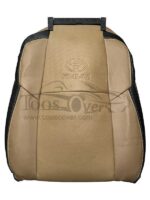 روکش صندلی خودرو تویوتا رافور RAV4 چرم خارجی کرم مشکی - کد 1232