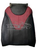 روکش صندلی خودرو ام وی ام 110 جدید چرم خارجی مشکی زرشکی - کد 6128