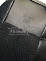 روکش صندلی ام وی ام 315 mvm چرم وسط پارچه اسپایس تنفسی مشکی کد 1524 - Image 4