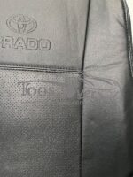 روکش صندلی خودرو تویوتا پرادو دو درب مدل 2010 تا 2014 چرم خارجی مشکی کد 1890 - Image 3