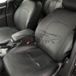 روکش صندلی پژو 407 چرم مشکی