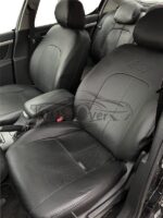 روکش صندلی پژو 407 چرم مشکی