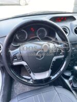 دور فرمان چرم مصنوعی مشکی ساده - Image 2