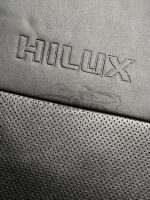 روکش صندلی تویوتا هایلوکس داعشی چرم مشکی کد 239 - Image 4