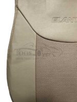 روکش صندلی هیوندا النترا 2011 تا 2016 عقب یک تکه چرم کرم کد 1859 - Image 2