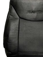 روکش صندلی هیوندا النترا 2011 تا 2016 عقب دو تکه چرم مشکی کد9094 - Image 2