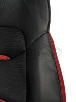 روکش صندلی خودرو ام وی ام ایکس 55 پرو – mvm x55 pro چرم و پارچه مشکی و قرمز -کد 1123 - Image 3