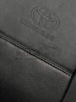 روکش صندلی خودرو تویوتا کرولا 2006 تا 2011 چرم مشکی کد 1432 - Image 4