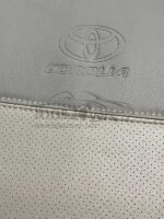 روکش صندلی خودرو تویوتا کرولا 2006 تا 2011 چرم کرم کد 4115 - Image 4
