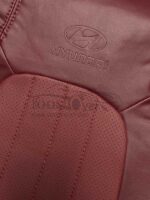 روکش صندلی خودرو هیوندا جنسیس کوپه FX چرم خارجی زرشکی - Image 4