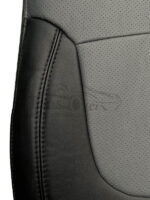روکش صندلی خودرو رنو کپچر چرم طوسی مشکی - Image 2