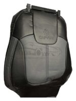 روکش صندلی خودرو رنو کپچر چرم مشکی طوسی کد 249 - Image 3