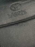 روکش صندلی تویوتا یاریس 2007 تا 2010 چرم خارجی مشکی -کد 1225 - Image 4