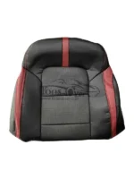 روکش صندلی خودرو ام وی ام ایکس 55 x چرم مشکی قرمز - کد 4078