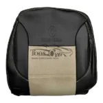 روکش صندلی رنو داستر چرم مشکی کرم کد 4039